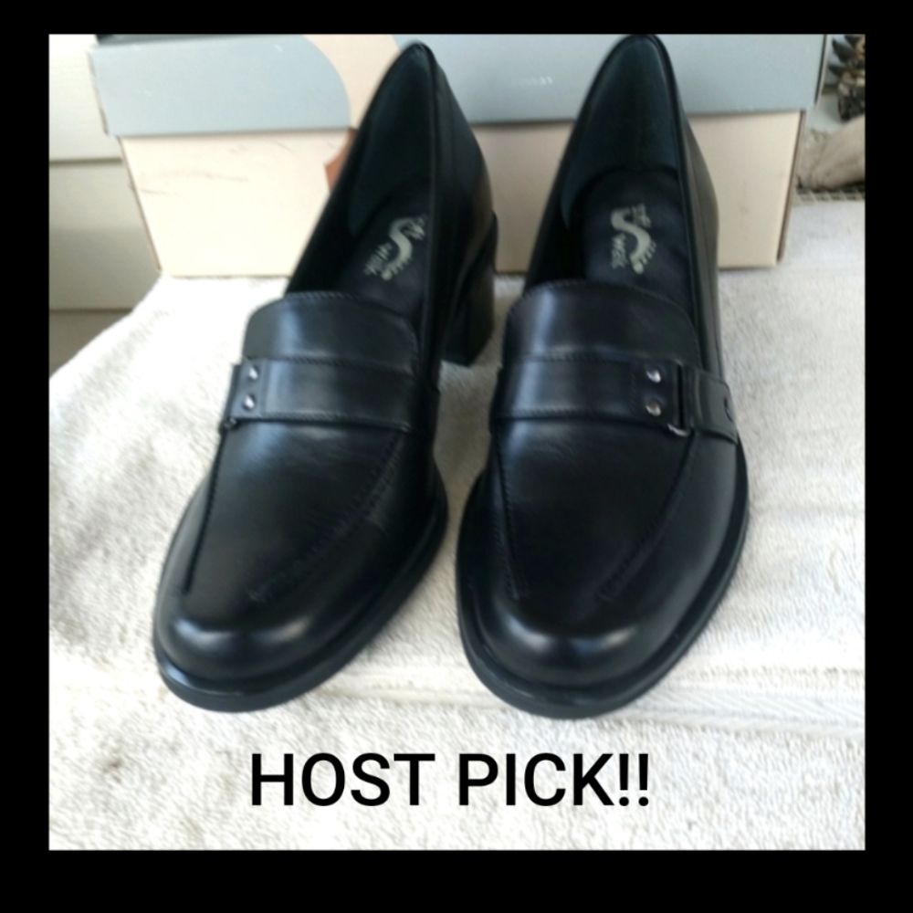 🆕Soft Walks Leather Upper Black Tecopa Size 8 NARROW New With Box